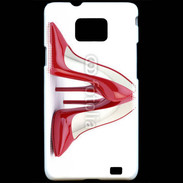 Coque Samsung Galaxy S2 Escarpins rouges 3