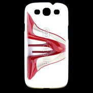 Coque Samsung Galaxy S3 Escarpins rouges 3