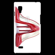 Coque LG Optimus L9 Escarpins rouges 3