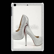Coque iPadMini Escarpins strass argent