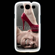 Coque Samsung Galaxy S3 Homme sous escarpin 2