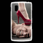 Coque LG Nexus 4 Homme sous escarpin 2