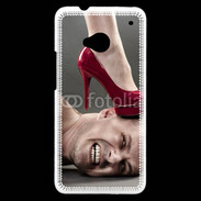 Coque HTC One Homme sous escarpin 2