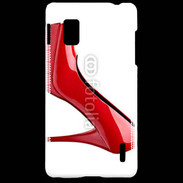 Coque LG Optimus G Escarpin rouge 2