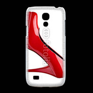 Coque Samsung Galaxy S4mini Escarpin rouge 2