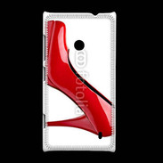 Coque Nokia Lumia 520 Escarpin rouge 2