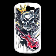 Coque Samsung Galaxy Express Tête de mort et guitare