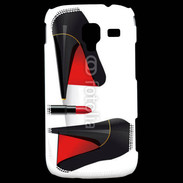 Coque Samsung Galaxy Ace 2 Escarpins et tube de rouge à lèvres