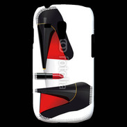 Coque Samsung Galaxy S3 Mini Escarpins et tube de rouge à lèvres