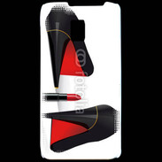 Coque LG P990 Escarpins et tube de rouge à lèvres