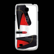 Coque Samsung Galaxy S4mini Escarpins et tube de rouge à lèvres