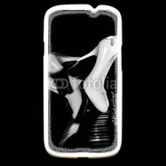 Coque Samsung Galaxy S3 Escarpin blanc sur piano