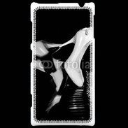 Coque Nokia Lumia 720 Escarpin blanc sur piano