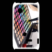 Coque Sony Xperia Typo Palette maquillage, vernis et escarpins