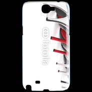 Coque Samsung Galaxy Note 2 File indienne d'escarpins 2