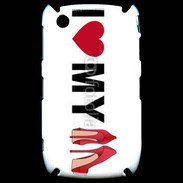 Coque Blackberry 8520 I love my shoes