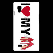 Coque LG Optimus L9 I love my shoes