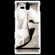 Coque Sony Xperia U Escarpins de mariée