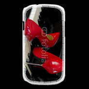 Coque Samsung Galaxy Express Escarpins rouges sur piano