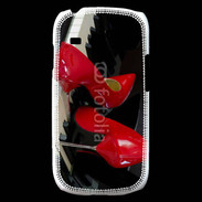 Coque Samsung Galaxy S3 Mini Escarpins rouges sur piano