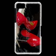 Coque Blackberry Z10 Escarpins rouges sur piano