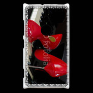 Coque Nokia Lumia 925 Escarpins rouges sur piano
