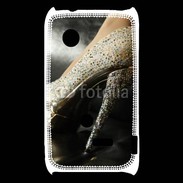 Coque Sony Xperia Typo Escarpin à strass