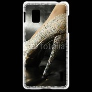 Coque LG Optimus G Escarpin à strass