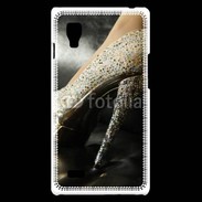 Coque LG Optimus L9 Escarpin à strass