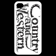 Coque iPhone 4 / iPhone 4S Country and western