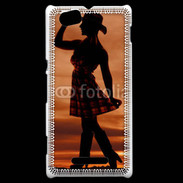 Coque Sony Xperia M Danse country 19