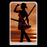 Pendule de bureau Danse country 19
