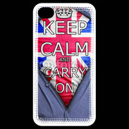 Coque iPhone 4 / iPhone 4S Keep Calm Businessman
