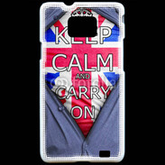 Coque Samsung Galaxy S2 Keep Calm Businessman