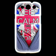 Coque Samsung Galaxy S3 Keep Calm Businessman