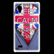 Coque LG Optimus L9 Keep Calm Businessman