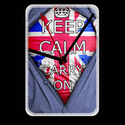 Grande pendule murale Keep Calm Businessman