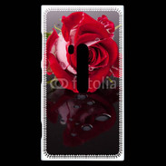Coque Nokia Lumia 920 Belle rose Rouge 10