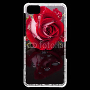 Coque Blackberry Z10 Belle rose Rouge 10