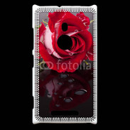 Coque Nokia Lumia 925 Belle rose Rouge 10