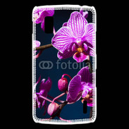 Coque LG Nexus 4 Belle Orchidée violette 15
