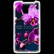 Coque LG P990 Belle Orchidée violette 15