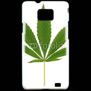 Coque Samsung Galaxy S2 Feuille de cannabis