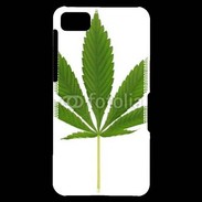 Coque Blackberry Z10 Feuille de cannabis