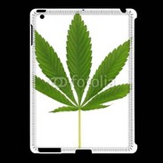 Coque iPad 2/3 Feuille de cannabis