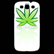 Coque Samsung Galaxy S3 Feuille de cannabis 2