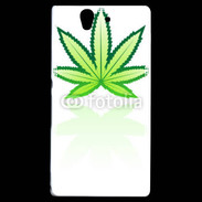 Coque Sony Xperia Z Feuille de cannabis 2