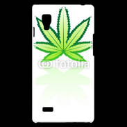 Coque LG Optimus L9 Feuille de cannabis 2