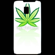 Coque LG P990 Feuille de cannabis 2
