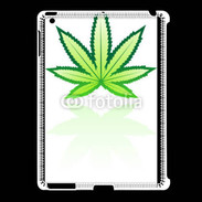Coque iPad 2/3 Feuille de cannabis 2